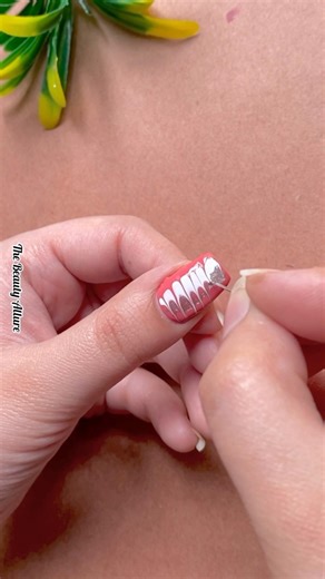 💅❣️Easy nail art hack #shorts #nailart2026 #tutorial