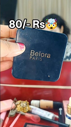 🤯80/- Rs, Belora Compact Powder Review ✨| Affordable Compact Powder Review #compactpowder