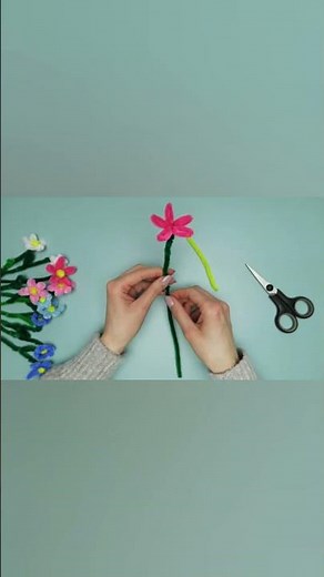 Kwiatki z drucików. #diy #diycrafts #art #handmade