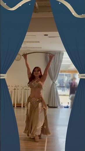 ベリーダンスパフォーマンス🗡️ #bellydance
