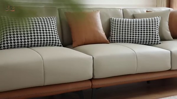 All leather Sectional Sofa