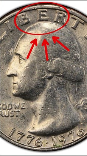 Rare Double-Die Obverse Quarter! (Check Your Change) #bicentennial #coins #shorts