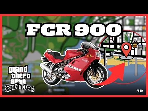 6 LOKASI MOTOR FCR 900 DI GTA SAN ANDREAS