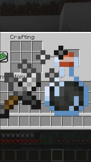How to make potions in Minecraft: weakness 🥀 #minecraft #tutorial #gaming