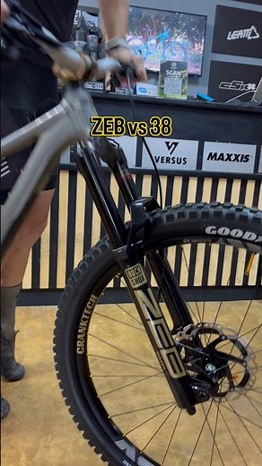 FOX vs ROCKSHOX‼️ #mtb #mountainbike #cycle #suspension #fyp