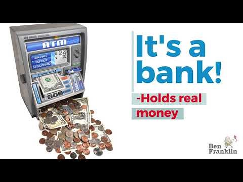 Ben Franklin Toys BF550 Talking ATM Machine for Kids by Thin Air Brands