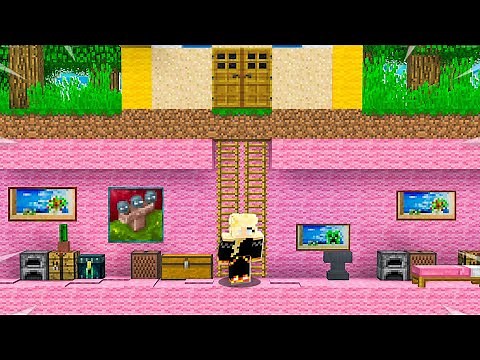 SECRET Underground Base Battle vs Preston! - Minecraft