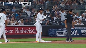 Our Favorite Martian. Jasson Domínguez knocks in a run 🙌 | New York Yankees