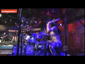 drummerworld com Sheila E Drum Solo David Letterman Late Show 2011