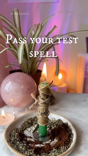 41K views · 44 reactions | Use this spell to help you pass your tests and get good grades! Take the coin with the bind rune into your exam with you for extra luck! ✨‍ check out my witchcraft store for spell kits and more! Link in bio  #witchcraft | mysticprimrose | Facebook