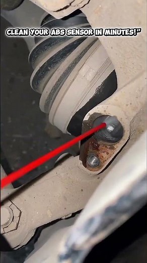 ABS Sensor Cleaning in Minutes! Fix Warning Light FAST