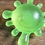 Fidget Toys Stress Balls for Kids, Splat-Tastic Squishy Toy, Stress Splat Toy, Squishies Anxiety Stress Relief, Ice Squishy Stress Cube Malt Sugar Balls, Sensory Ball for Kids with Autism