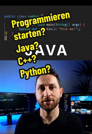 Programmieren starten? #java #python #c #programmieren #coding