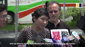 Hong Kong Police’s new ‘water cannon’ anti-riot vehicles are ready for deployment on city streets