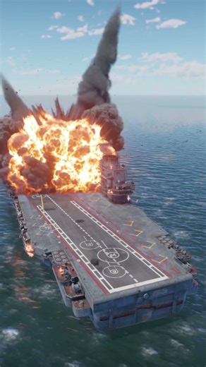 Carrier Strike Simulation Shows Why Navies Are Terrified #defense #military #viral