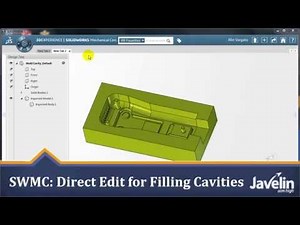 SOLIDWORKS Mechanical Conceptual Tutorial: Direct Edit for Filling Cavities