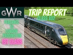 Great Western Railway (GWR) 1st Class Penzance to London Paddington.