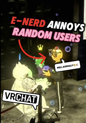 NERD annoys STRIP CLUB🤓☝🏽☠️ #vrchat #vtuber #vrchatcommunity #kirbyisepic_vr #vr
