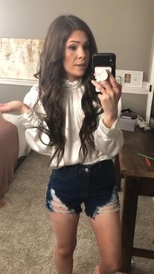 LookbookStore Ripped Denim Shorts for Women Summer Jean Short