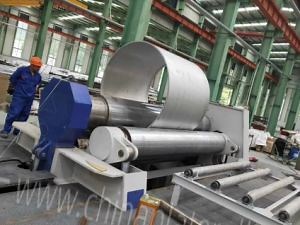 [Hot Item] Steel Roller Bender Small Sheet Rolling Machine 4 Roll Plate Bending Machine