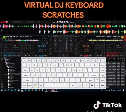Master Virtual DJ Keyboard Scratches with DJ Steve