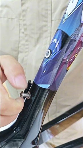 Accessories for installing the BB & claw hooks- Road Frame A9 Character Painting.#icancycling #a9