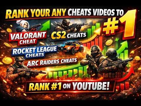 Rank Any Gaming Cheat Video #1 | ARC Raiders | cs2 cheats | Rocket League Cheats| Rocket League Bots