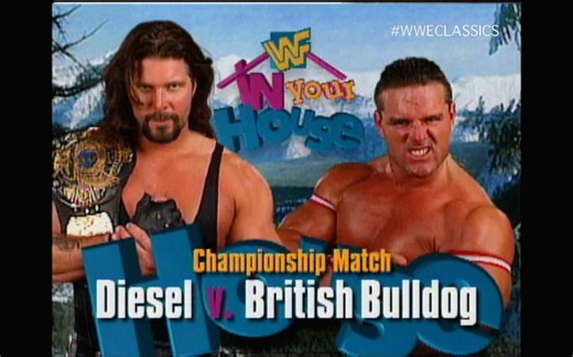 【TF】Diesel vs British Bulldog WWF冠军赛 1995 INY