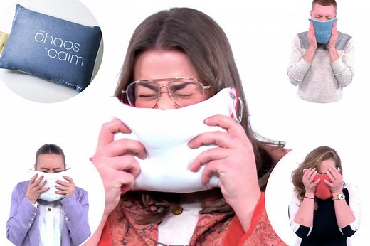 This pillow is designed just for screaming into — but does it really relieve stress?