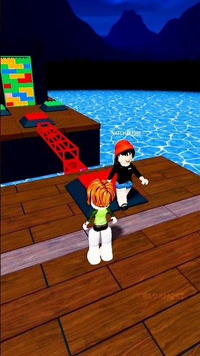 Teamwork Obby with Random Girl! 🤝😮#roblox #shorts