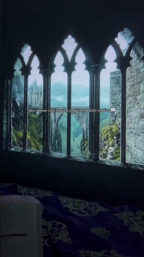 This fantasy projector and ✨mood lighting✨ for book girlies 👀📖