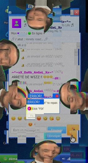 2003. 512Mo de RAM. 30 Wizz. RIP le PC 💀 #MSN #2000s #nostalgie #relatable #memes