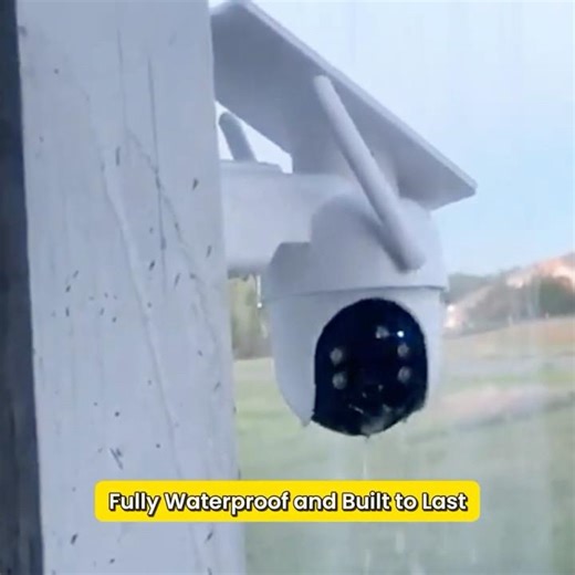 Unstoppable in the Storm! 🌧️ Our 360° PTZ Security Camera Tracks Every Move—Day & Night