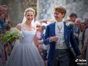 Thomas Brodie-Sangster Marries Talulah Riley | Cute Wedding Video Edit