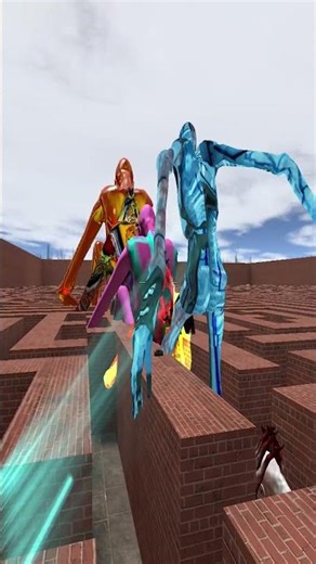 I Followed The Giant Golden Nextbot Into The Brick Maze… Now I Can’t Escape 😱 (Garry's Mod) #gmod