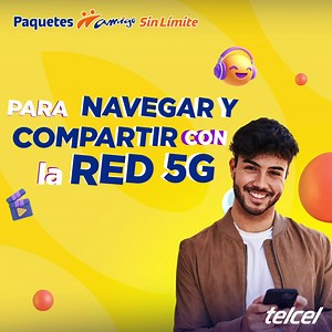 Diviértete por horas con tus Paquetes Internet Amigo | Telcel