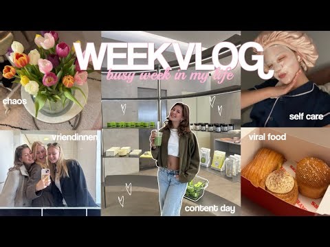 A BUSY WEEK IN MY LIFE 😅💖 school, work, friends, hauls, fun & chaos 📚