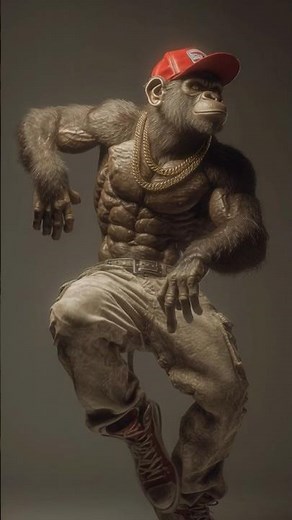 This Muscular Monkey Dancing Reggaeton Broke the Internet! 😱🐵🔥