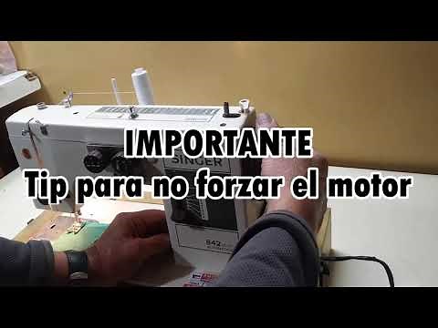 Singer 842 - Tutorial de uso básico