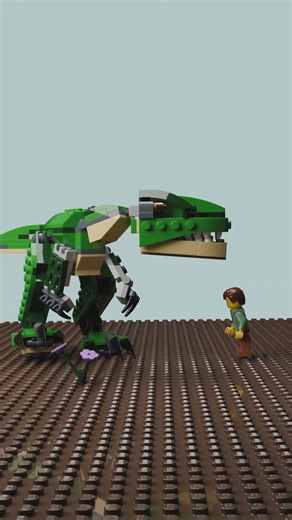 Don't provoke the wildlife! #lego #brickfilm #animation