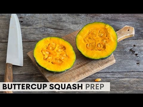 Buttercup Squash Prep