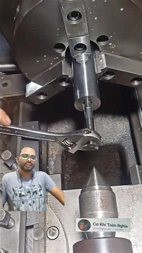 How to Make Internal Thread Using Tap on Lathe Machine 🔩 | Easy Tapping Trick for Beginners!