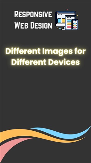 script_ish on Instagram: "Different Images for Different Devices Different Images for Different Devices explains how responsive image techniques load the most suitable visuals per screen size, improving performance and clarity across devices. Follow for more web dev tips & tech explainers! #script_ish #learntocode #shortsfeed #TechTok #frontend #webdesign #Shorts #webdevelopment #HTML #CSS #ResponsiveImages #Responsive #css3"