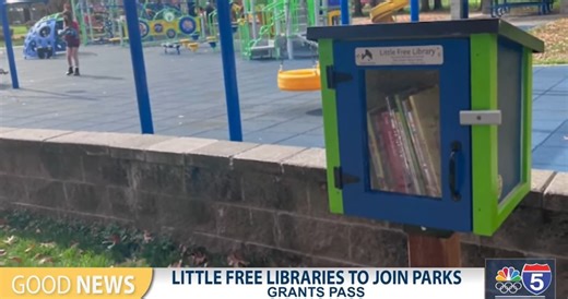 Little Free Libraries to join Grants Pass Parks - KOBI-TV NBC5 / KOTI-TV NBC2