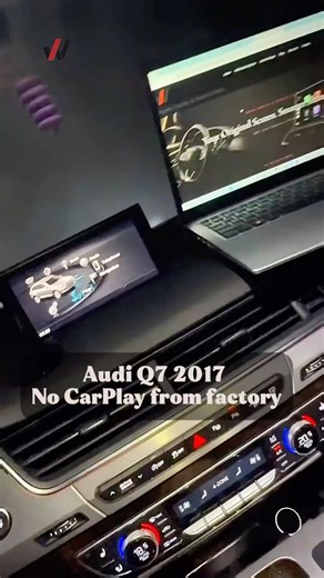 Adding Apple CarPlay to Audi Q7 2017 model, Dubai