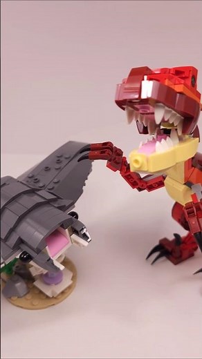 LEGO Manta Ray (31381) vs Fierce Dinosaur (31379) #shorts ‪@TopBrickBuilderLite‬