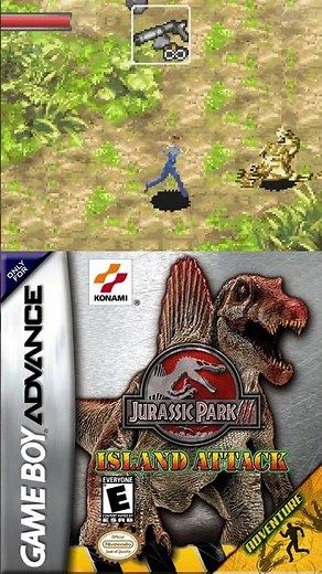 jurassic Park 3 Island Attack (GameBoy Advance)