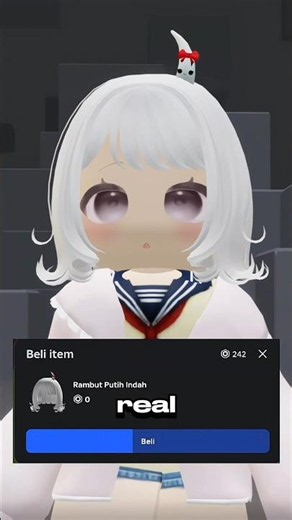 FREE WHITE GIRL HAIR ITEM IN ROBLOX JUST BY SPINNING😱 #roblox #freerobloxitems