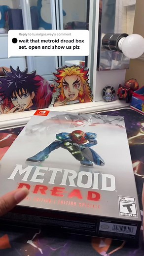 Unboxing Metroid Dread Special Edition for Nintendo Switch
