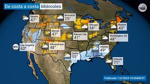Las condiciones meteorológicas para mañana prevén tormentas aisladas en zonas del oeste y este, además de temperaturas de frías a muy frías. Somos The Weather Channel en Español. Síguenos en streaming y en  https://bit.ly/3PKAzjL | Conexión Con El Tiempo | Facebook